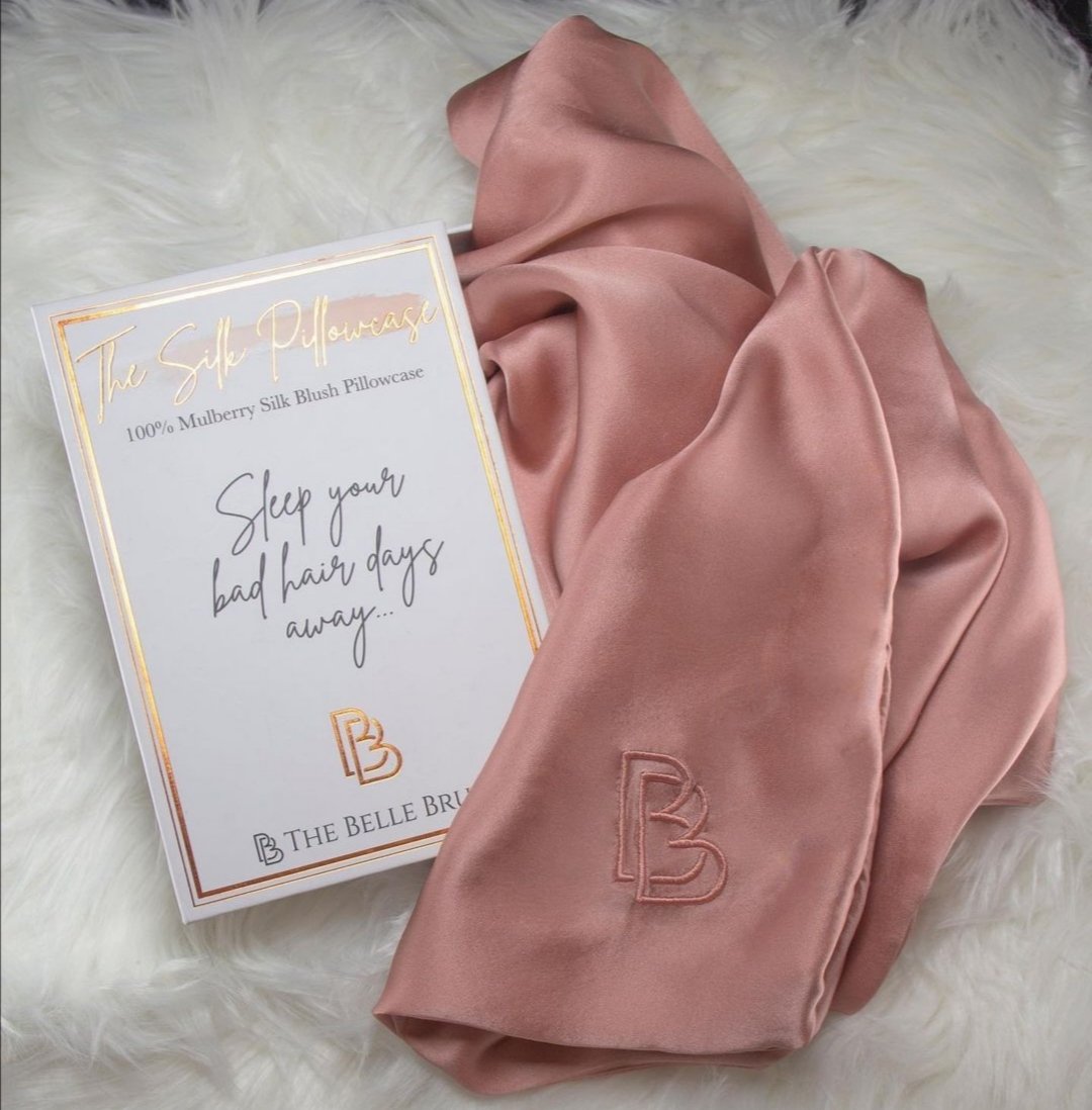 SATIN PILLOWCASE (BLUSH)