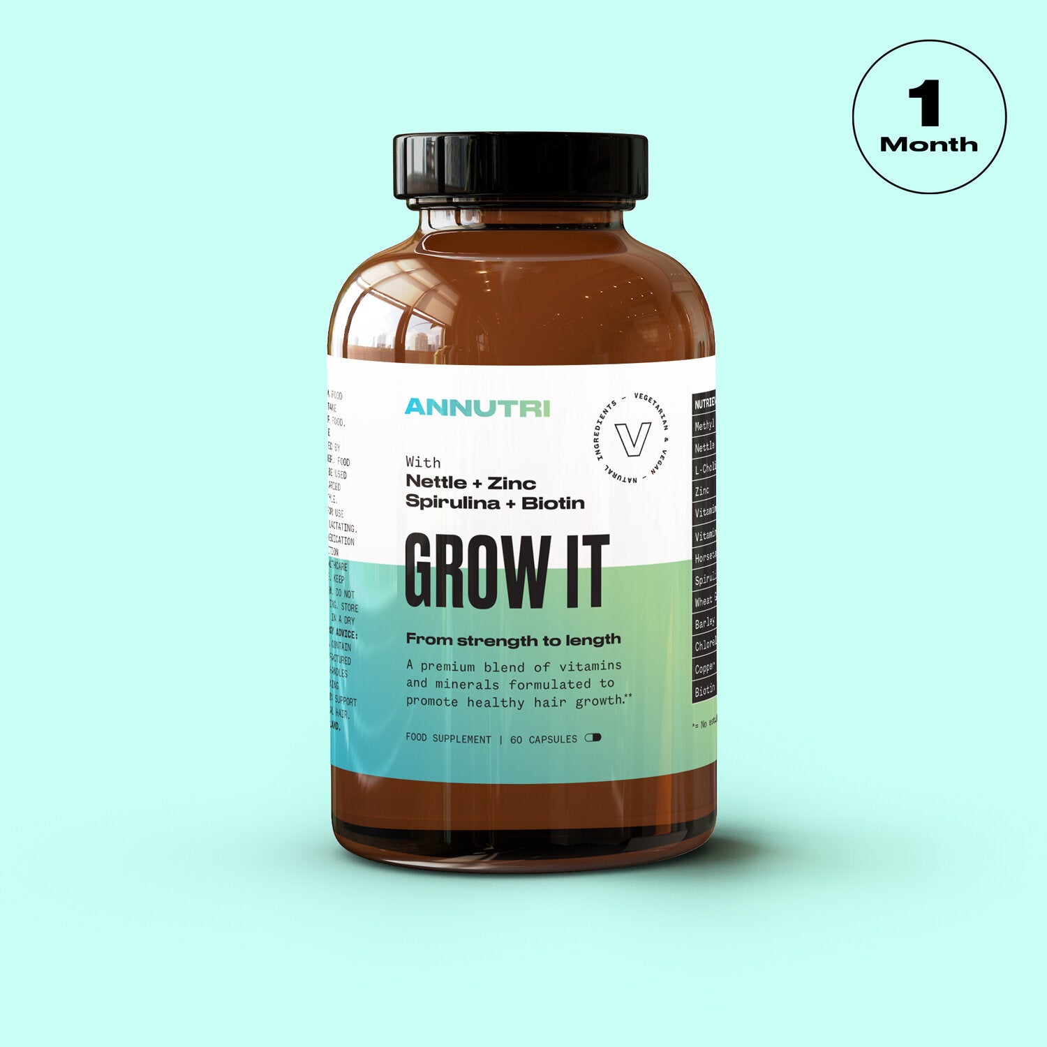 Annutri Grow It Capsules ~ 1 Month Supply